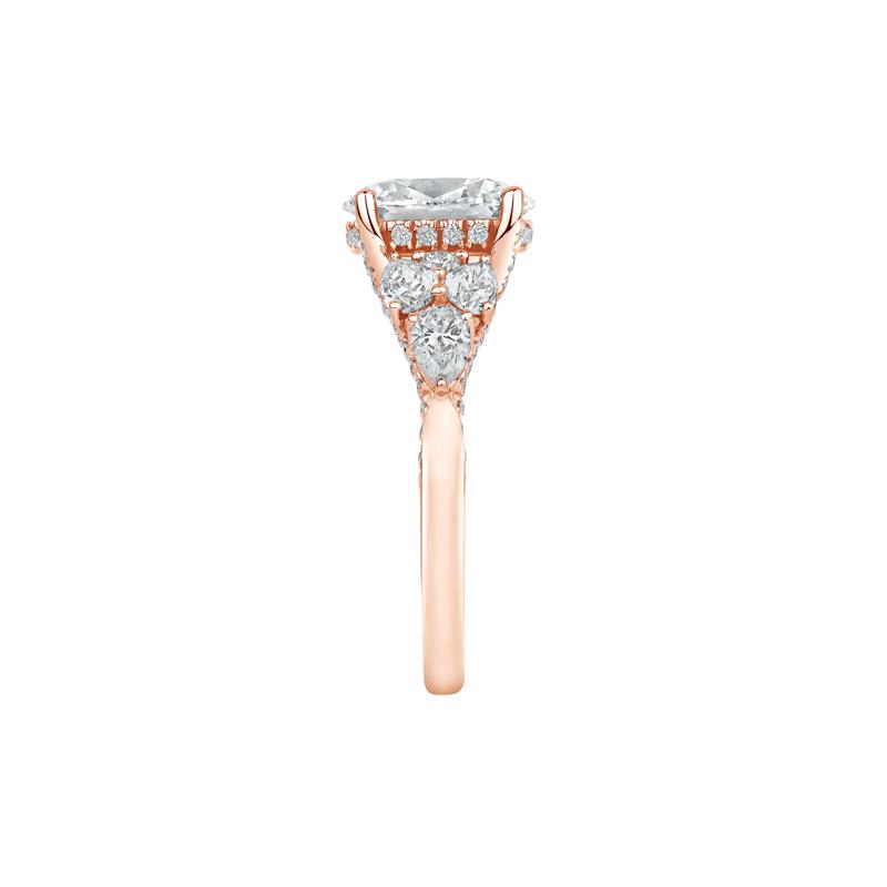 Taylor Lab Grown Diamond Engagement Ring in 14K Rose Gold &#40;3 1/3 ct. tw.&#41; – Image 3 of 4