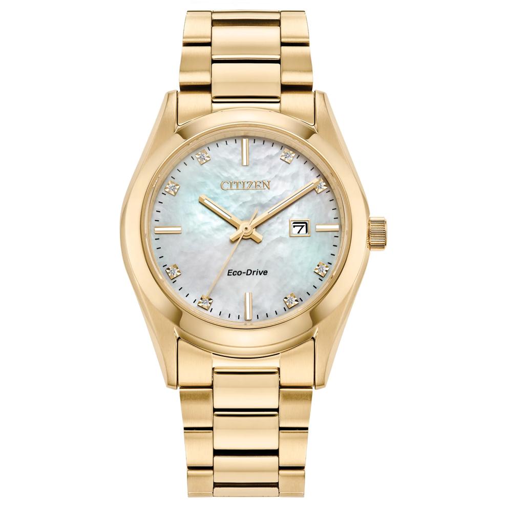 Gold-Tone Stainless Steel Ladies&rsquo; Watch – Image 1 of 1