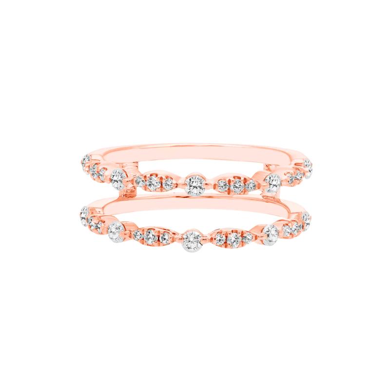 Diamond Ring Insert in 10K Rose Gold &#40;1/2 ct. tw.&#41; – Image 1 of 3