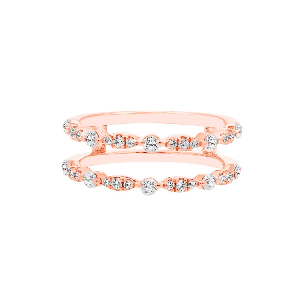 Diamond Ring Insert in 10K Rose Gold (1/2 ct. tw.) – Image 1 of 3