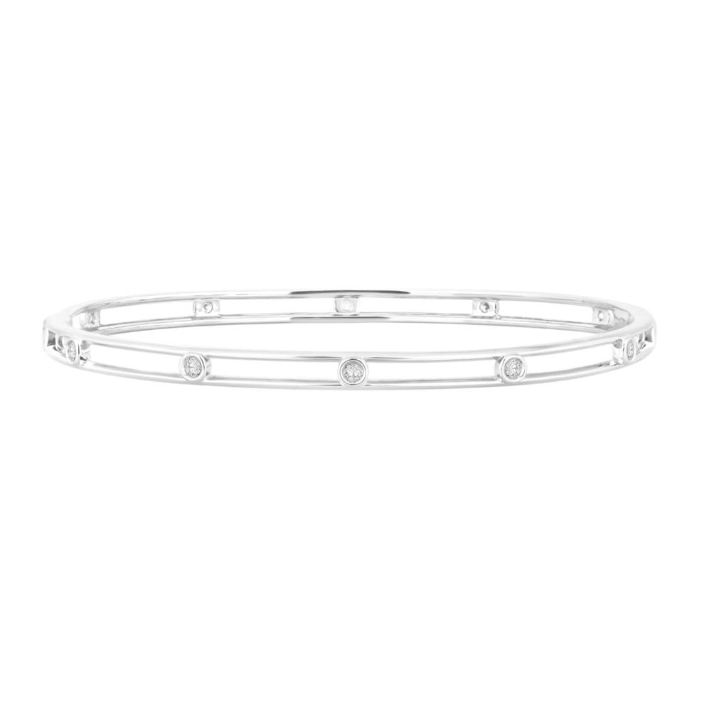 Diamond Bracelet in 10K White Gold (1/4 ct. tw.) – Image 1 of 1