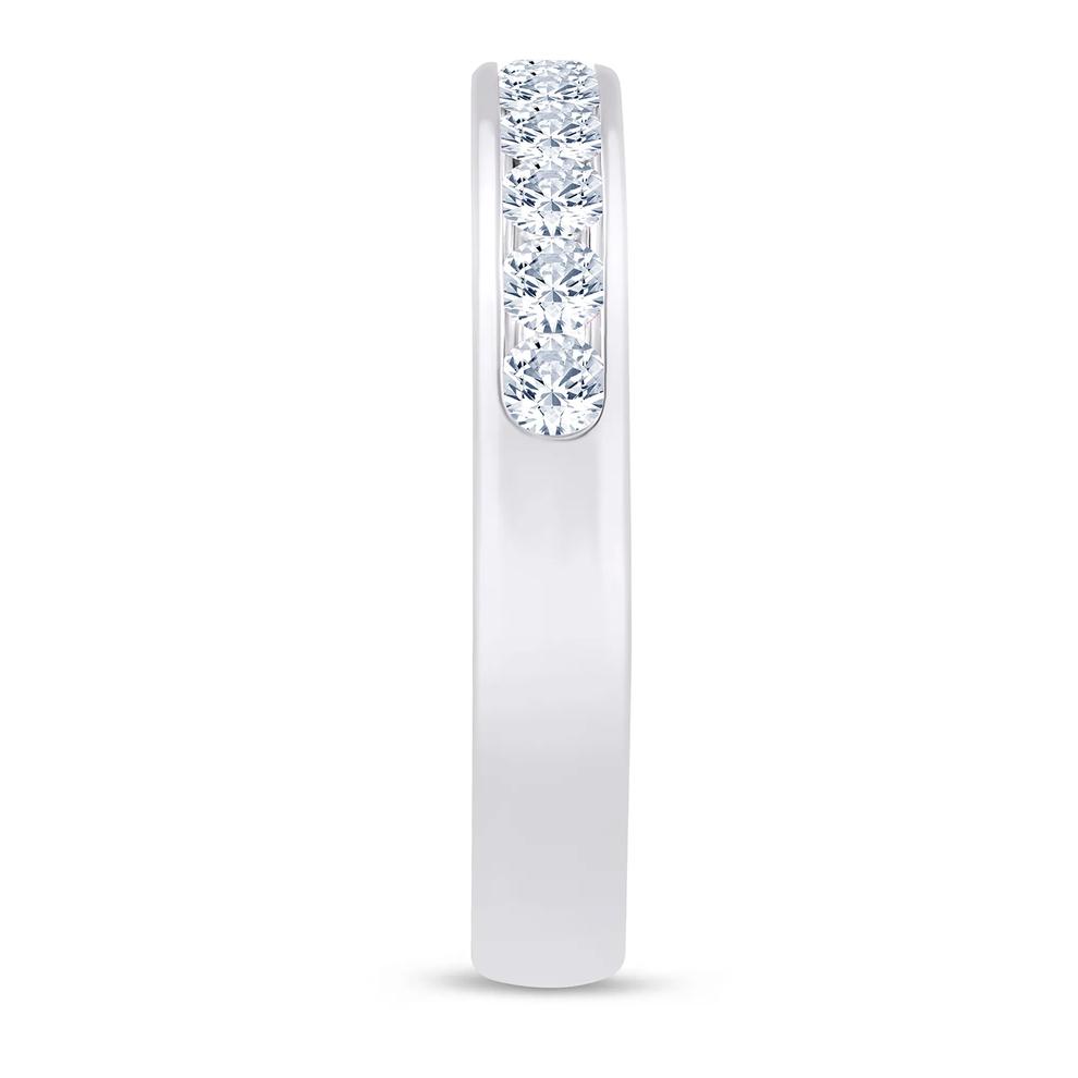 Lab Grown Diamond Channel-Set Band in Platinum (1/2 ct. tw.) – Image 3 of 3