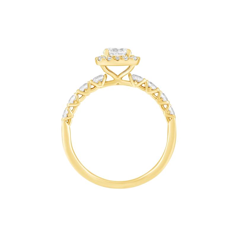 Diamond Engagement Ring in 14K Yellow Gold &#40;1 ct. tw.&#41; – Image 2 of 3