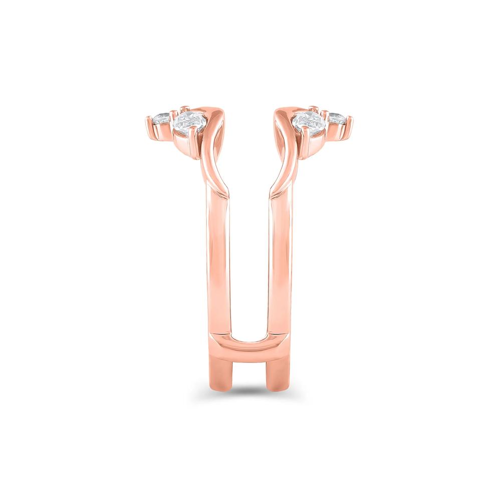 Lab Grown Diamond Ring Insert in 14K Rose Gold (5/8 ct. tw.) – Image 3 of 3