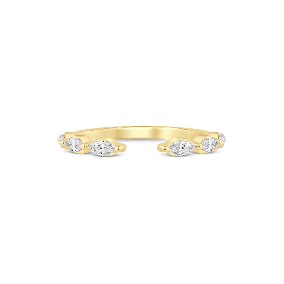 Lab Grown Diamond Open Stack Anniversary Band  – Image 1 of 1