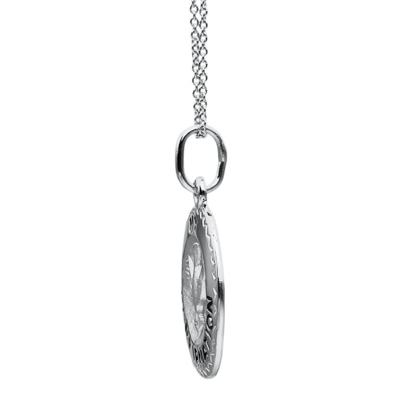 Confirmation Dove Pendant in Sterling Silver, 18&quot; – Image 2 of 3
