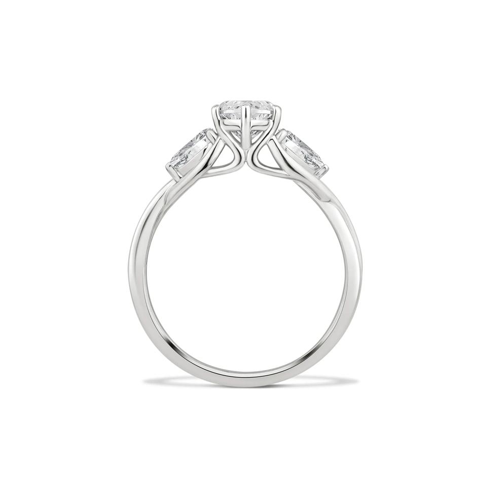 Lab Grown Diamond Marquise Engagement Ring in 14K White Gold (2 ct. tw.) – Image 2 of 4