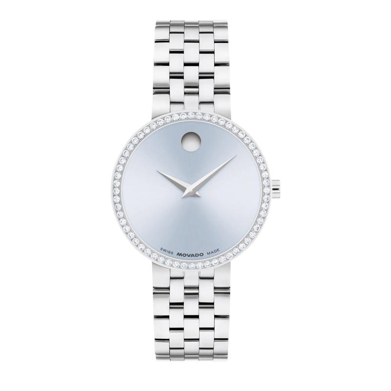 Ladies&rsquo; Museum Classic Lab Grown Diamond Watch in Stainless Steel – Image 1 of 3