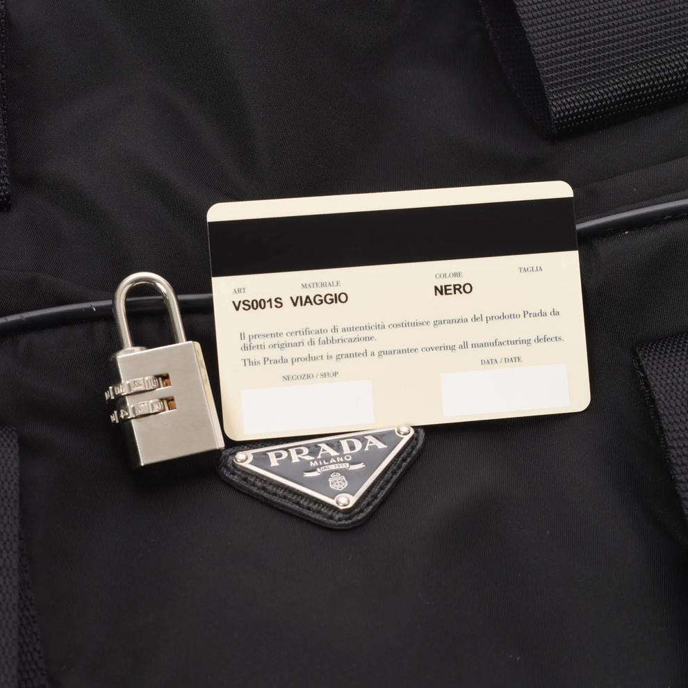 Pre-Owned Prada Boston Tessuto Medium Bag – Image 8 of 8