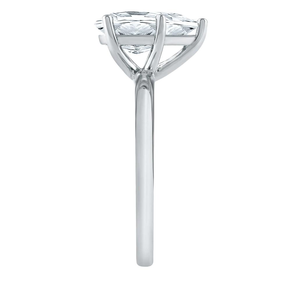 Lab Grown Diamond Pear-Shaped Solitaire Engagement Ring in 14K White Gold (2 ct.) – Image 3 of 4