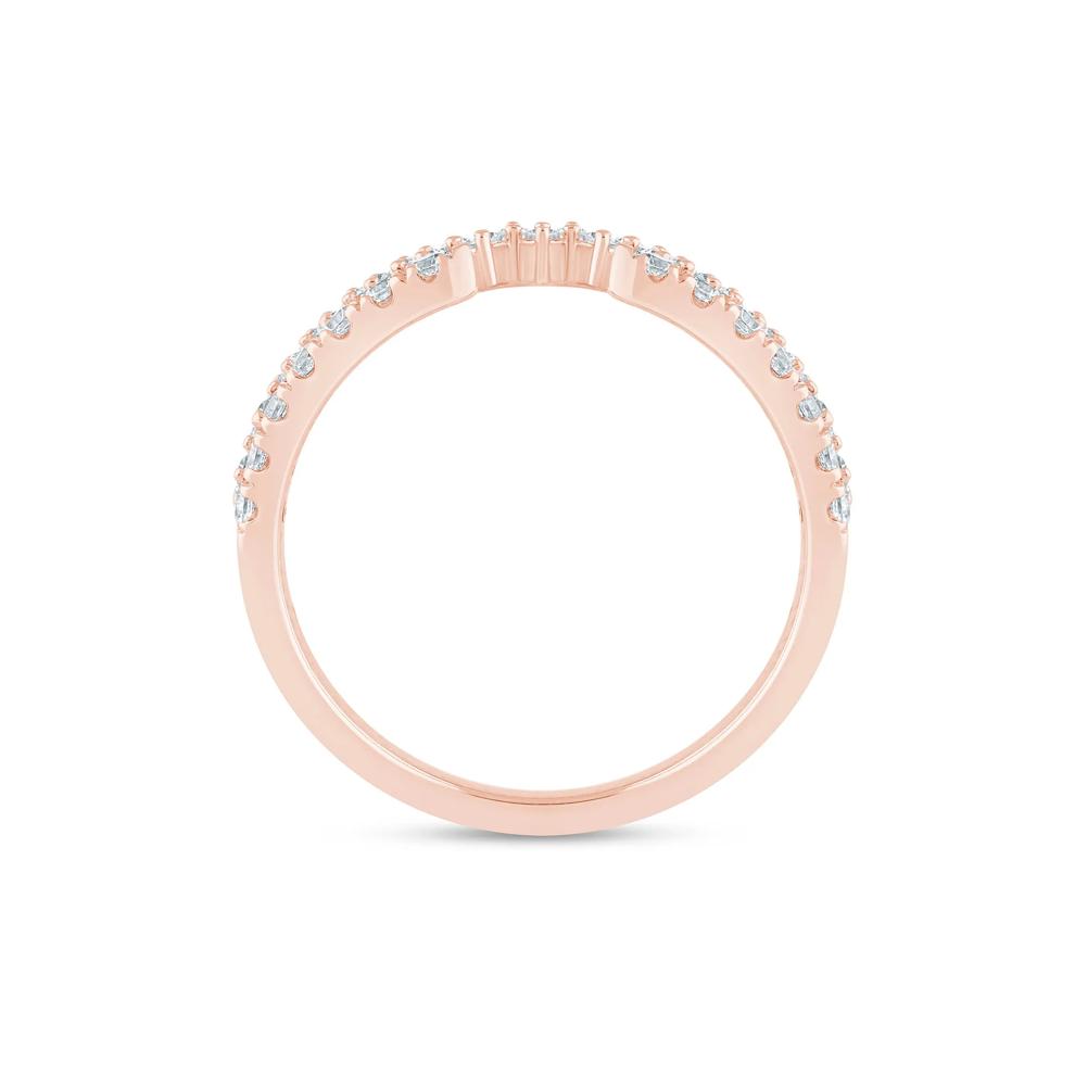 Lab Grown Diamond Open Band in 14K Rose Gold (1/2 ct. tw) – Image 2 of 3