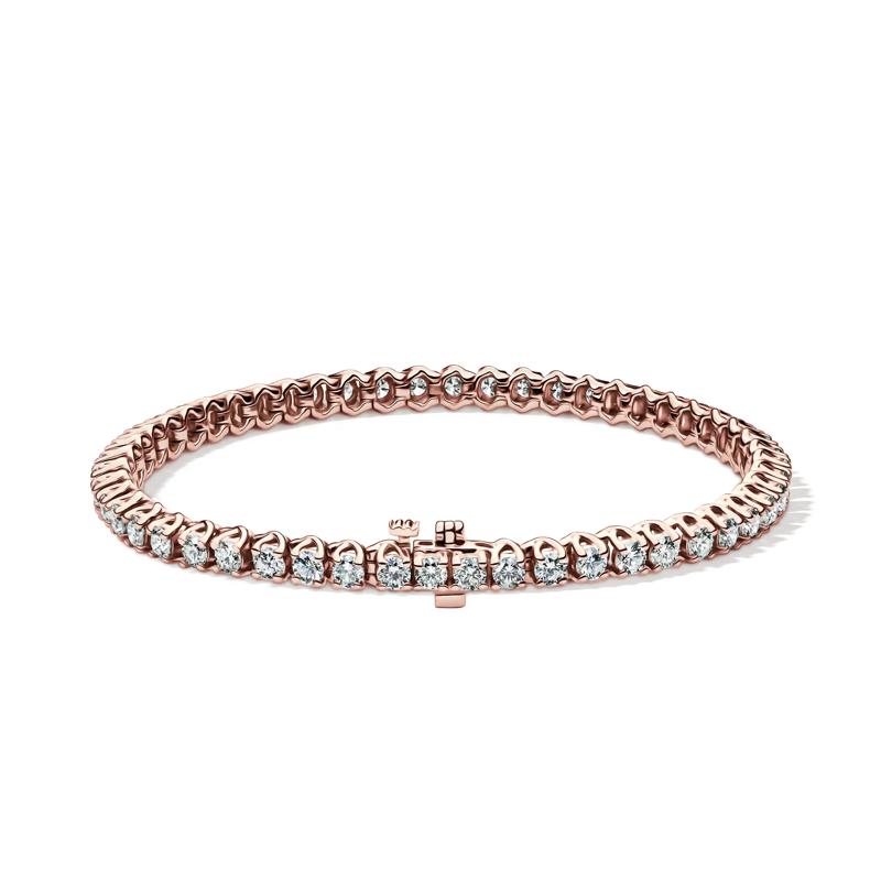 Diamond Tennis Bracelet in 10K Rose Gold &#40;5 ct. tw.&#41; – Image 2 of 2