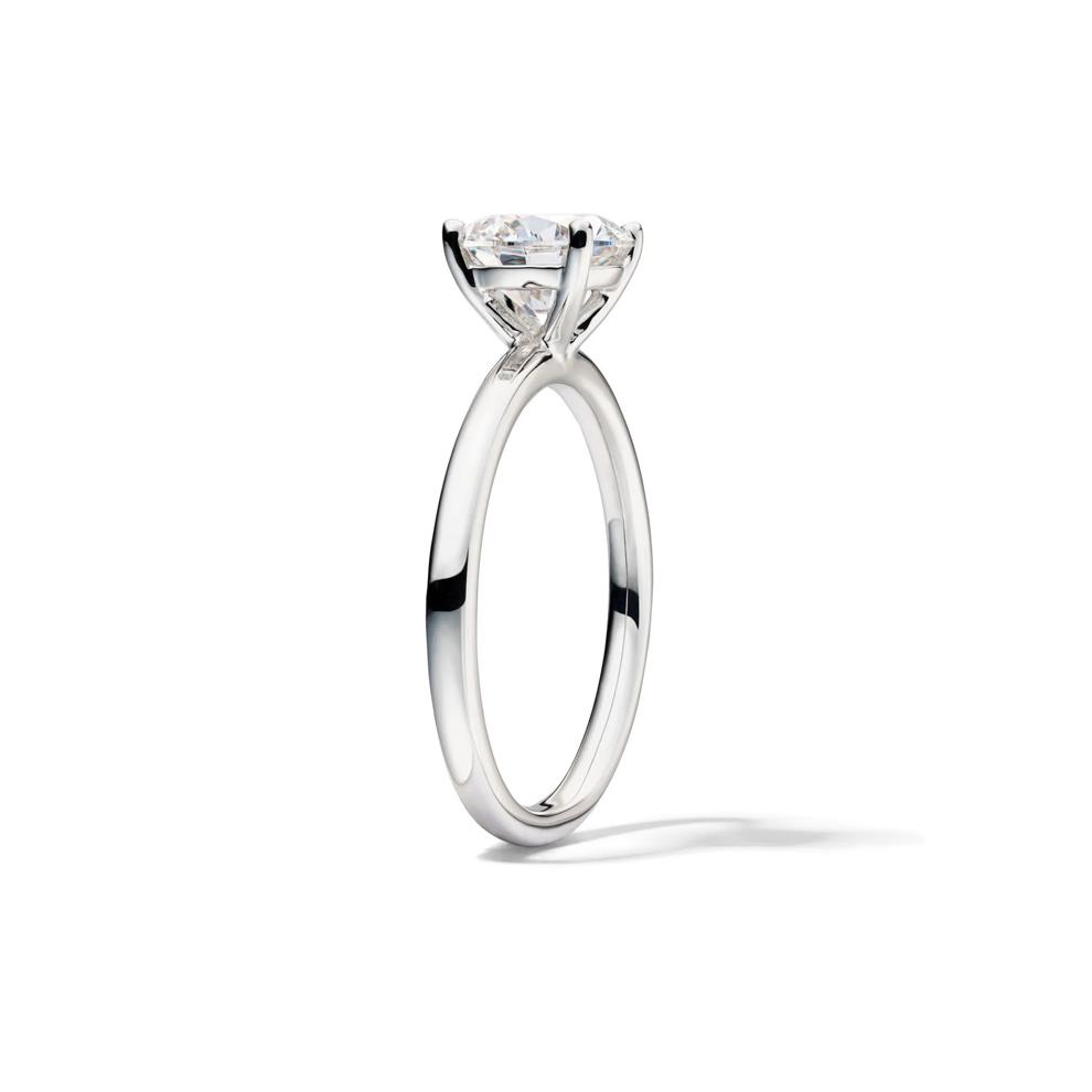 Lab Grown Diamond Solitaire Round Engagement Ring in 14K White Gold (1 1/2 ct.) – Image 3 of 4