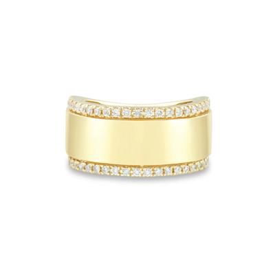 Lab Grown Diamond High Polish Band in 10K Yellow Gold (1/3 ct. tw.)