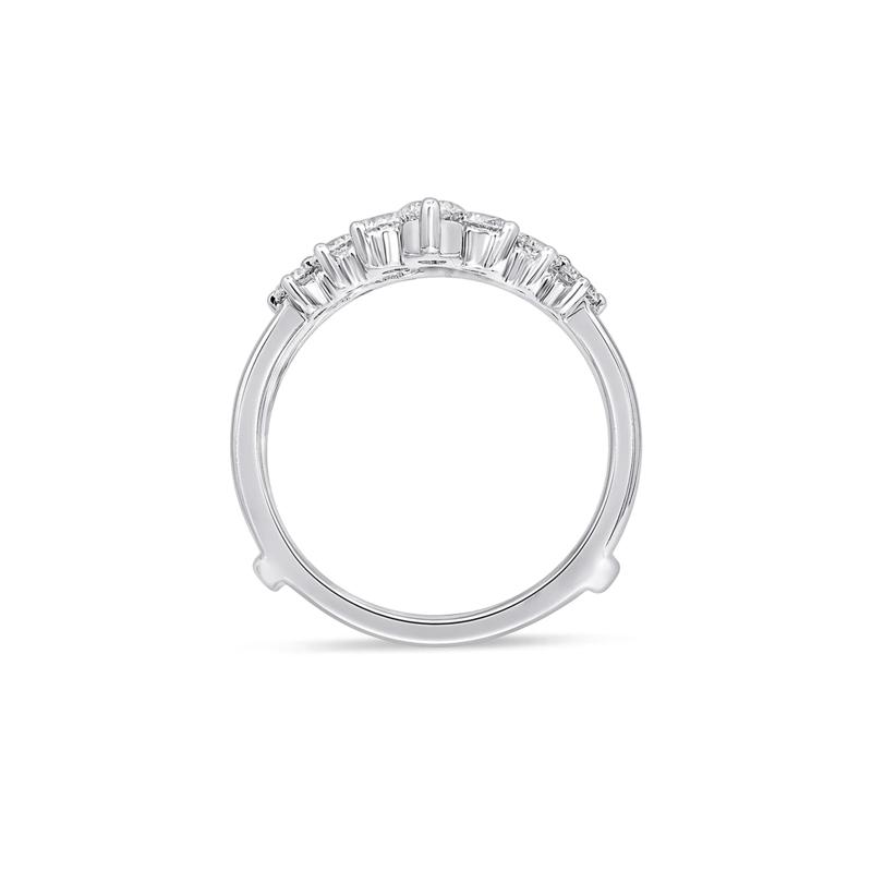 Lab Grown Diamond Contour Ring Enhancer in 14K White Gold (1 1/2 ct. tw.) – Image 2 of 3