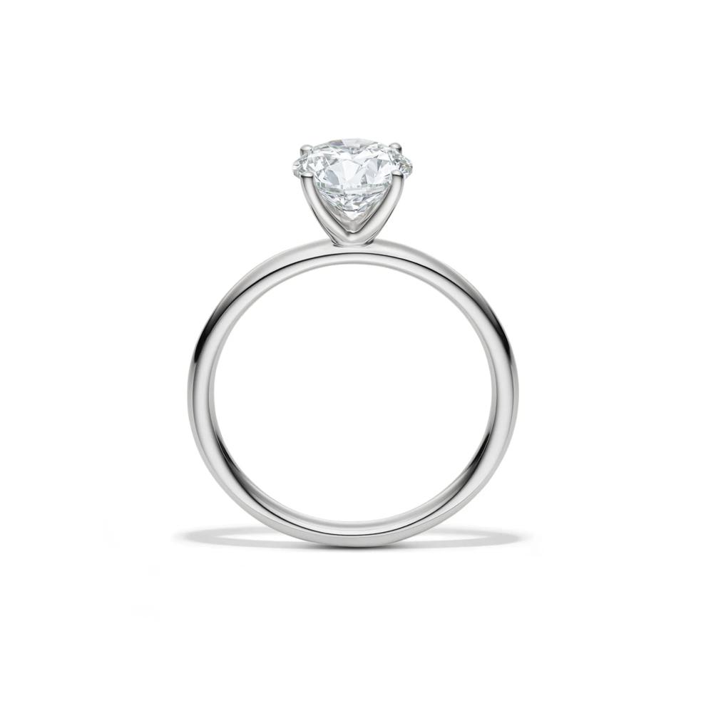 Diamond Round Brilliant Cut Solitaire Engagement Ring in 14K White Gold (1 1/2 ct.) – Image 2 of 5