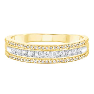 Diamond Band in 10K Yellow Gold (1/4 ct. tw.)