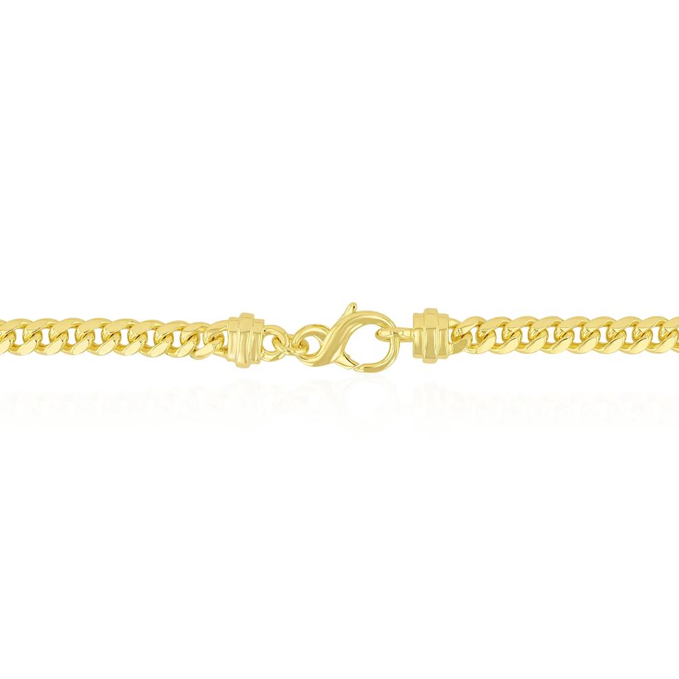 Men's Curb Chain in Vermeil, 5MM, 20" – Image 3 of 3