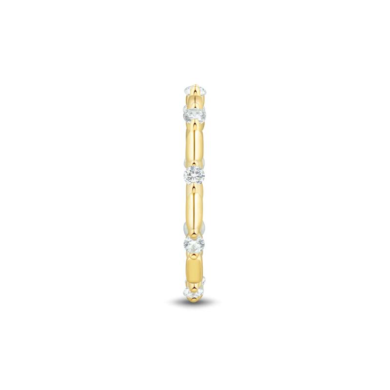Lab Grown Diamond Bamboo Band in 10K Yellow Gold &#40;1/3 ct. tw.&#41; – Image 3 of 3