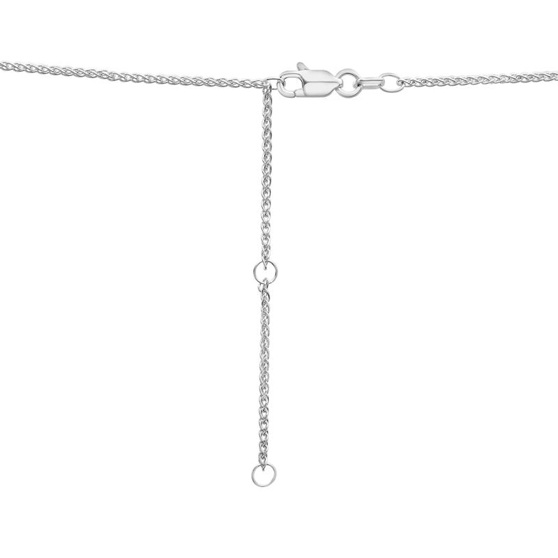 Diamond Illusion Necklace in Sterling Silver &#40;1/4 ct. tw.&#41; – Image 4 of 4