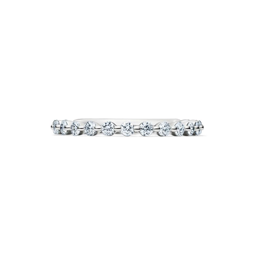 Lab Grown Diamond Wedding Band in 14K White Gold (1/2 ct. tw.) – Image 1 of 4
