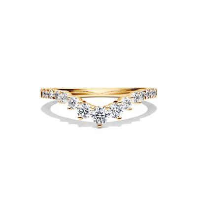 Lab Grown Diamond Contour Band in 14K Gold (1/2 ct. tw.)