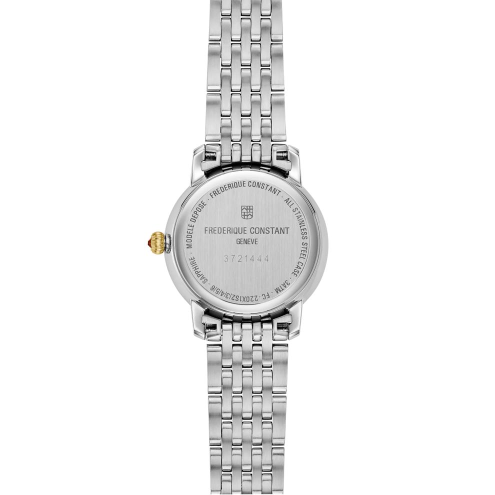Ladies Classics Slimline Watch With a Mother-Of-Pearl Dial and Two-Toned Stainless Steel Bracelet – Image 2 of 3