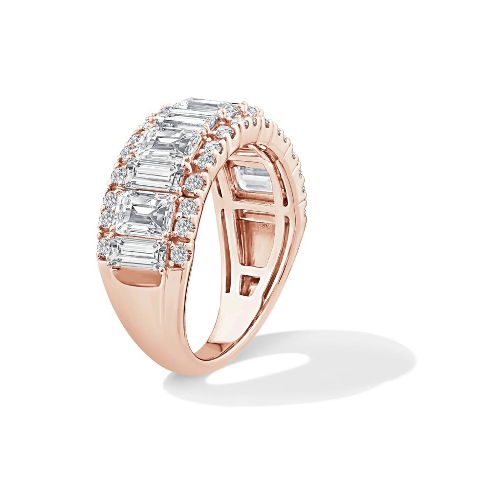 Lab Grown Diamond Band in 10K Rose Gold (3 1/2 ct. tw.) – Image 3 of 4