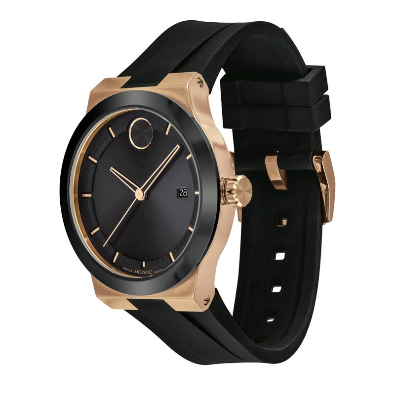 Fusion Black Men&rsquo;s Watch in Bronze Ion-Plated Stainless Steel, 42MM – Image 2 of 3