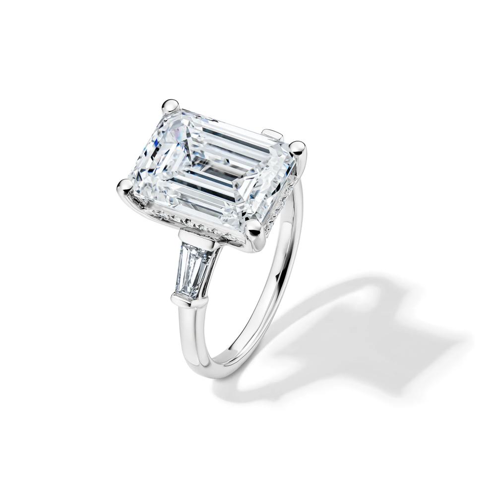 Adella Lab Grown Diamond Engagement Ring in Platinum(7 1/2 ct. tw.) – Image 4 of 4