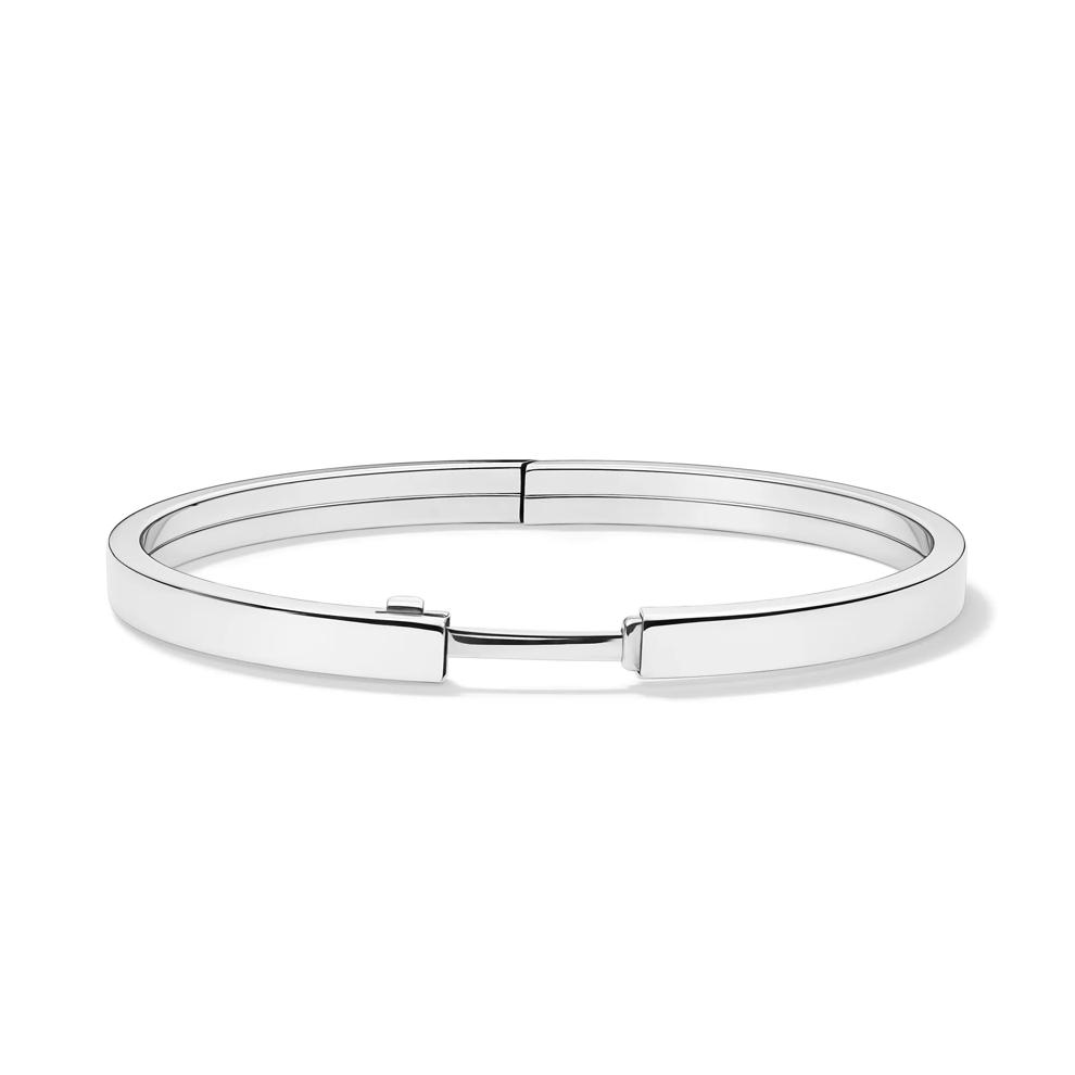 Bangle Bracelet in Sterling Silver – Image 2 of 2