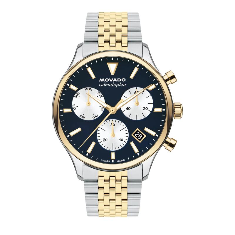 Men&rsquo;s Heritage Watch in Two-Toned Stainless Steel. – Image 1 of 3