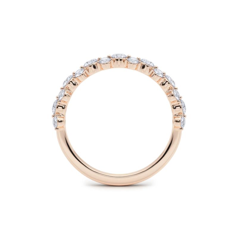  Lab Grown Diamond Anniversary Band in 14K Rose Gold &#40;1 ct. tw.&#41; – Image 2 of 6