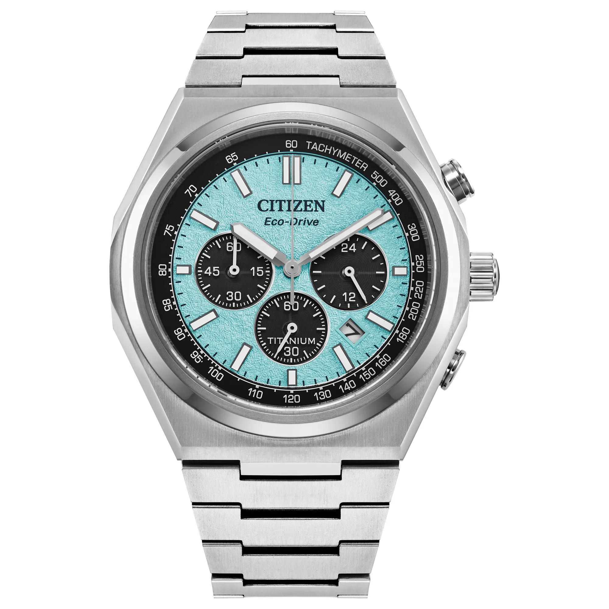CITIZEN Eco-Drive CHRONOGRAPH 腕時計 Citizen® Men's Chronograph Watch in Stainless Steel, 43MM