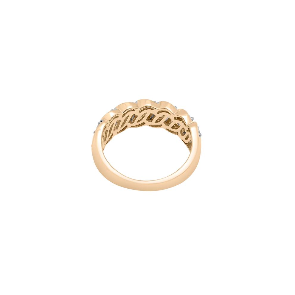 Diamond Band in 10K Yellow Gold (1 ct. tw.) – Image 4 of 5