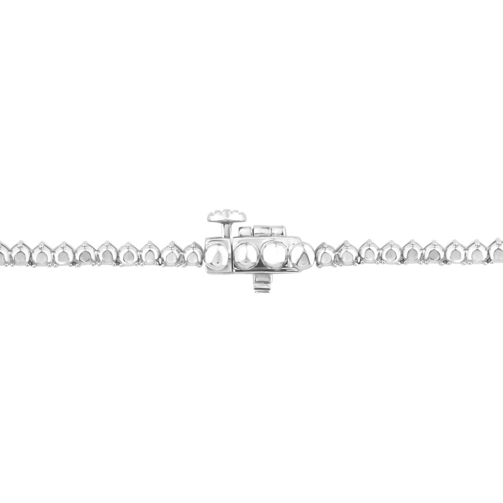 Lab Grown Diamond Riviera Necklace in 10K White Gold (10 ct. tw.) – Image 3 of 3
