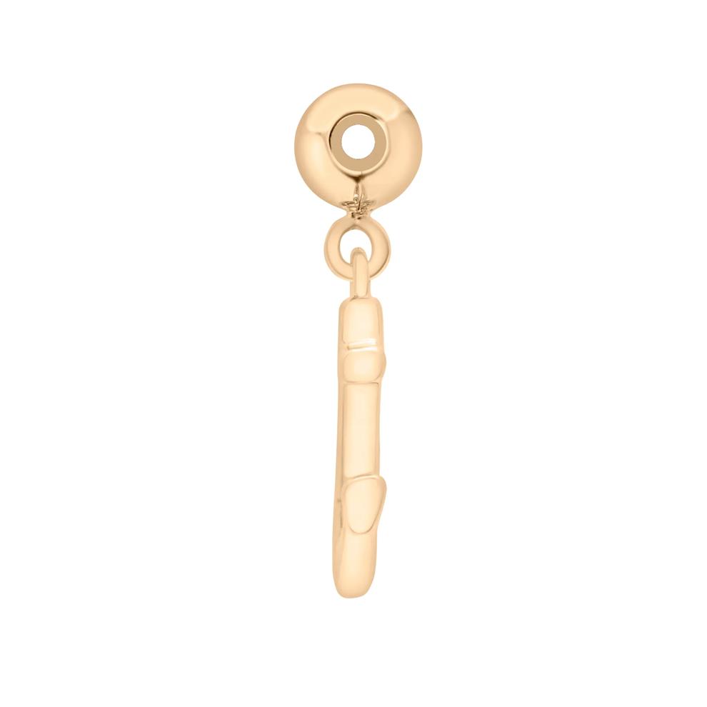 Anchor Bead Charm in Vermeil – Image 2 of 3