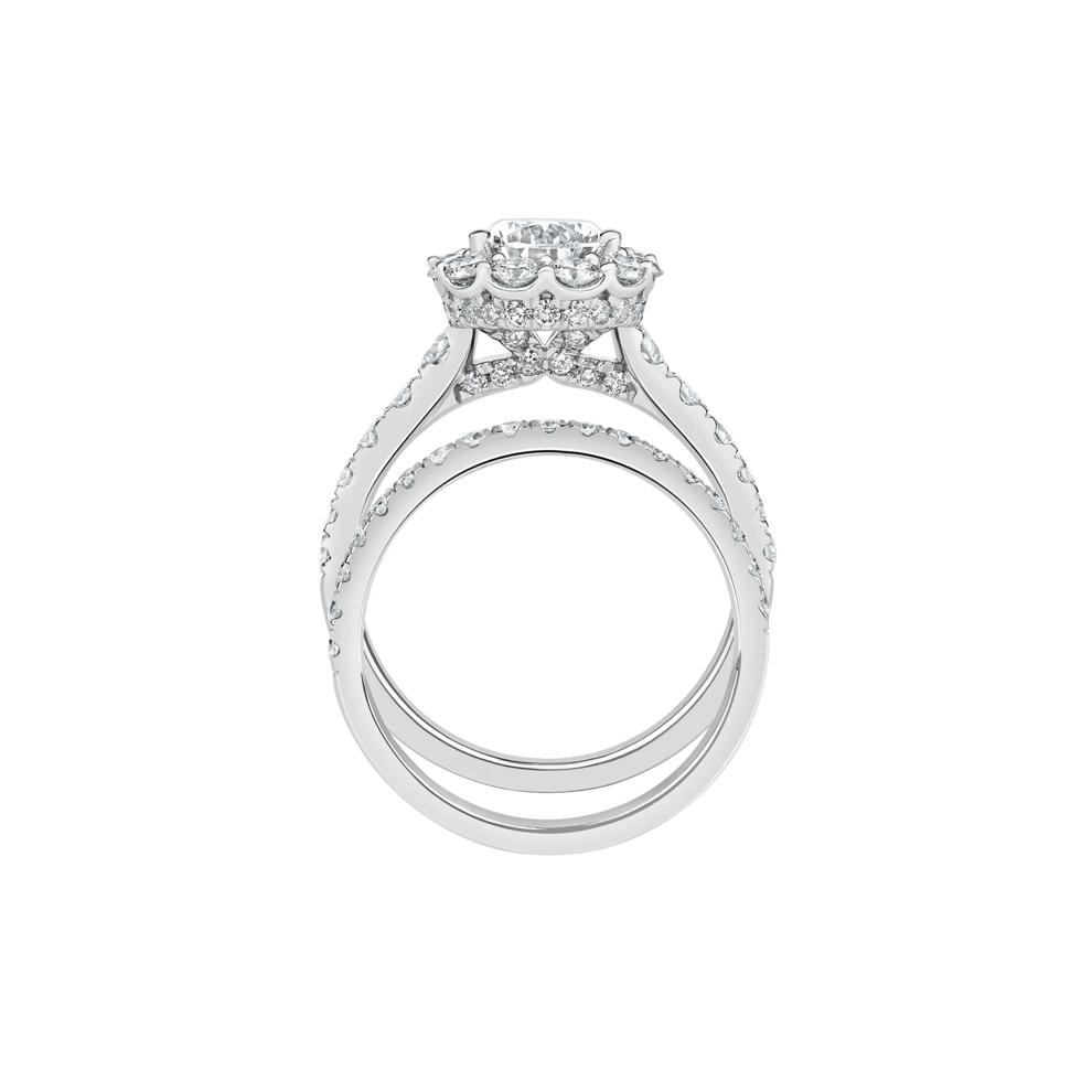 Alexis Lab Grown Diamond Engagement Set in 14K White Gold (3 1/4 ct. tw.) – Image 2 of 5