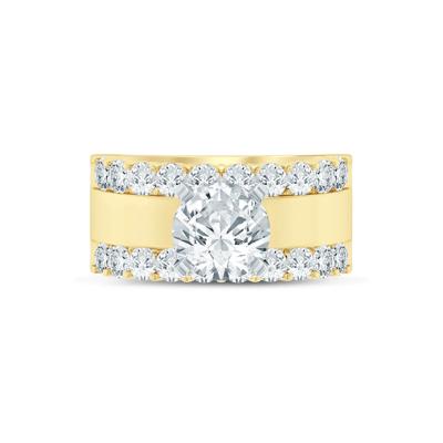 Lab Grown Diamond Semi-Mount Engagement Ring in 14K Gold (1 1/2 ct. tw.) (Setting Only)