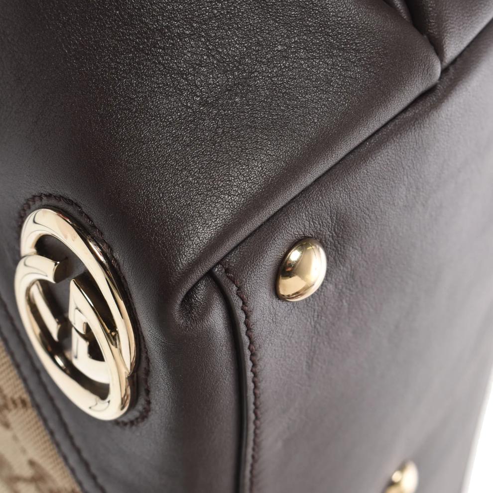 Pre-Owned Gucci New Britt Medium Tote – Image 7 of 7