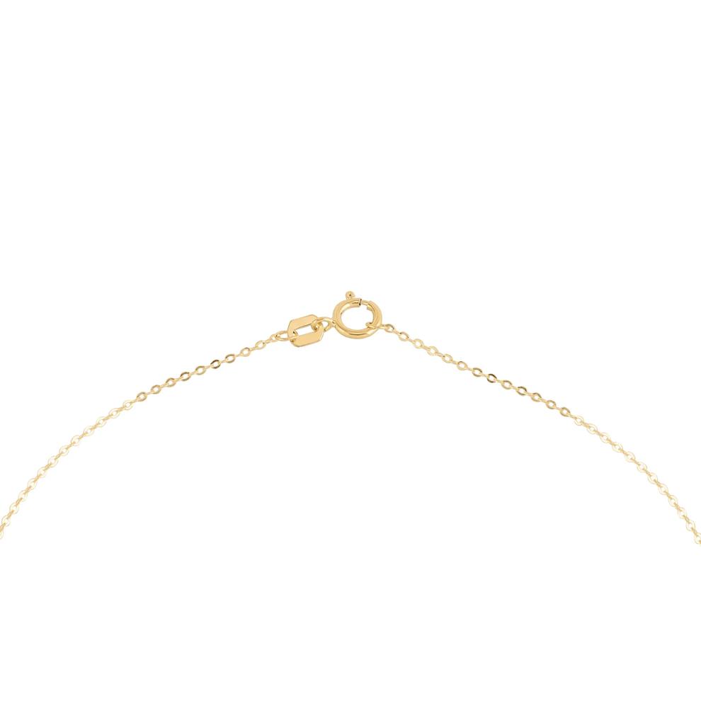 Interlocking Heart Pendant Necklace in 10K Yellow Gold – Image 2 of 4