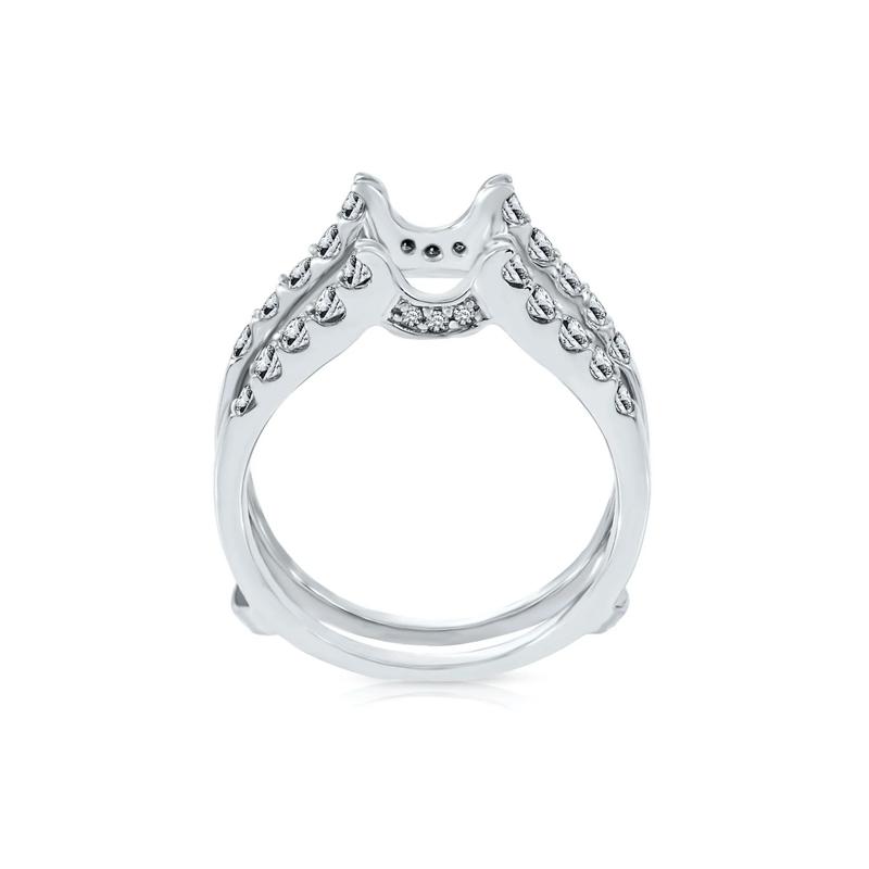 5/8 ct. tw. Diamond Ring Enhancer in 14K White Gold – Image 2 of 4