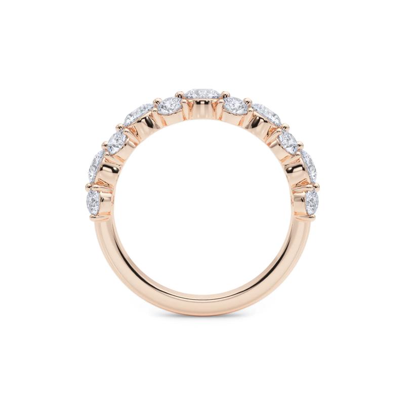  Lab Grown Diamond Anniversary Band in 14K Rose Gold &#40;2ct. tw.&#41; – Image 2 of 5