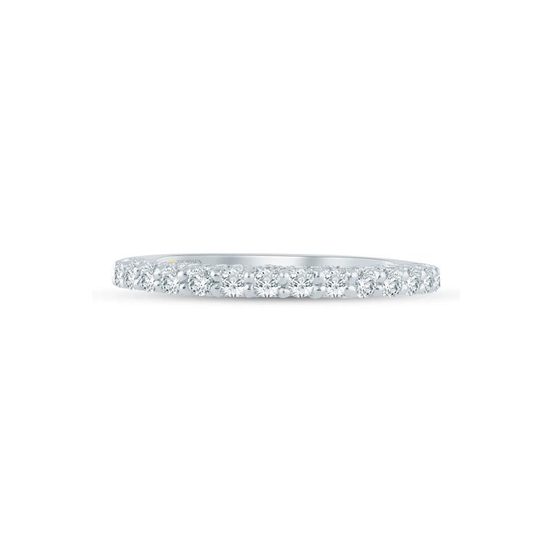 Lab Grown Diamond Wedding Band in 14K White Gold (1/2 ct. tw.) – Image 1 of 3