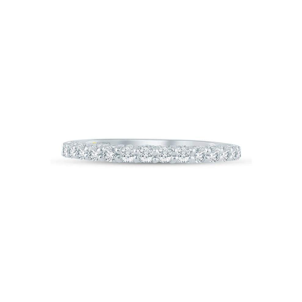Lab Grown Diamond Wedding Band in 14K White Gold (1/2 ct. tw.) – Image 1 of 3