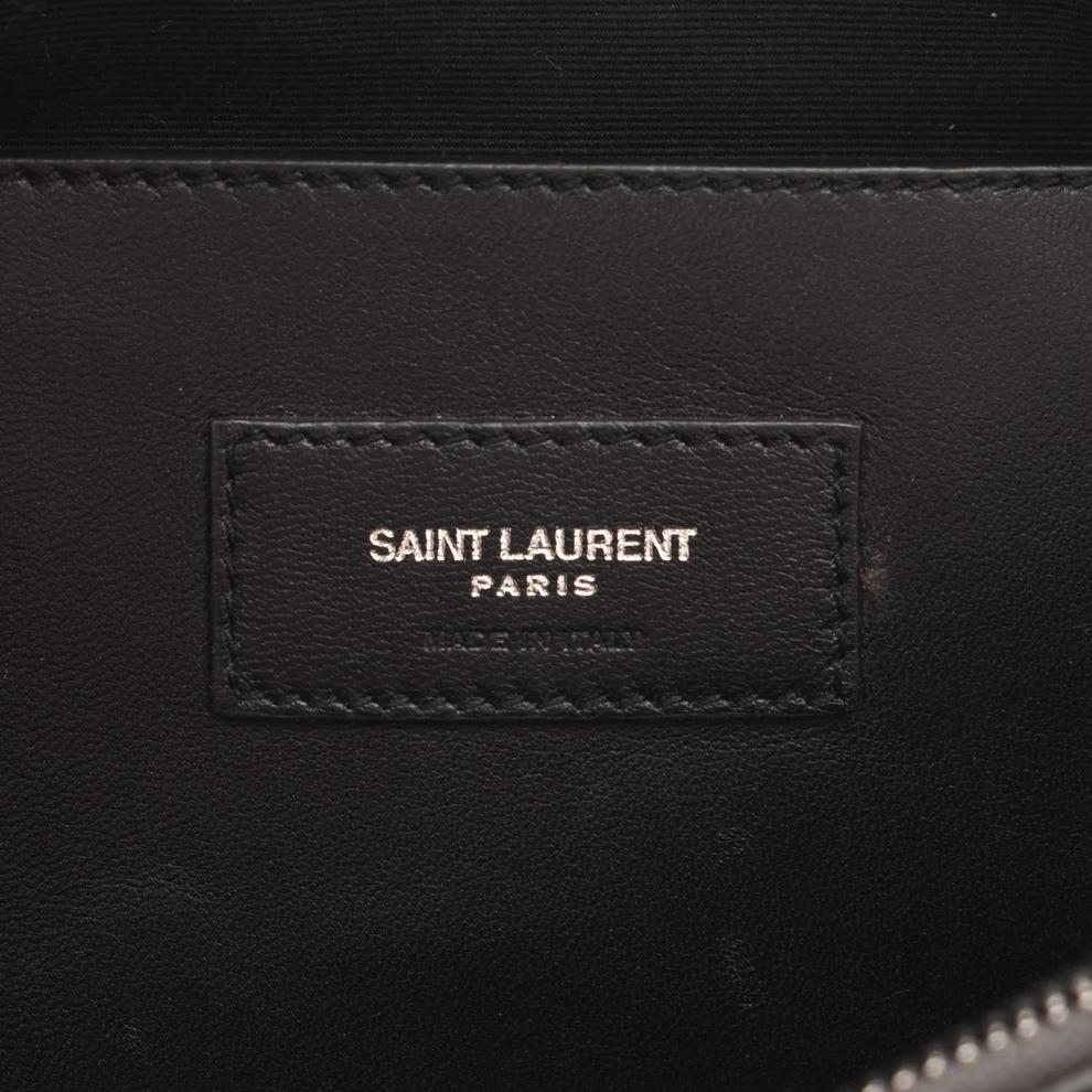 Pre-Owned YSL West Hollywood Monogram Fold-Over Crossbody Small Crossbody – Image 7 of 8