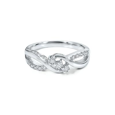1/7 ct. tw. Diamond Ring in Sterling Silver