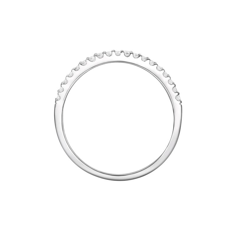 Diamond Four-Row Band in 10K White Gold (3/4 ct. tw.) – Image 2 of 3