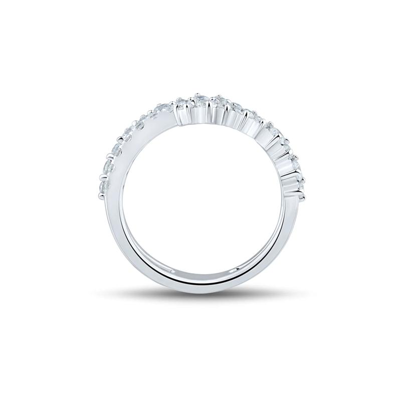 1 ct. tw. Lab Grown Diamond Ring in 14K White Gold – Image 2 of 3