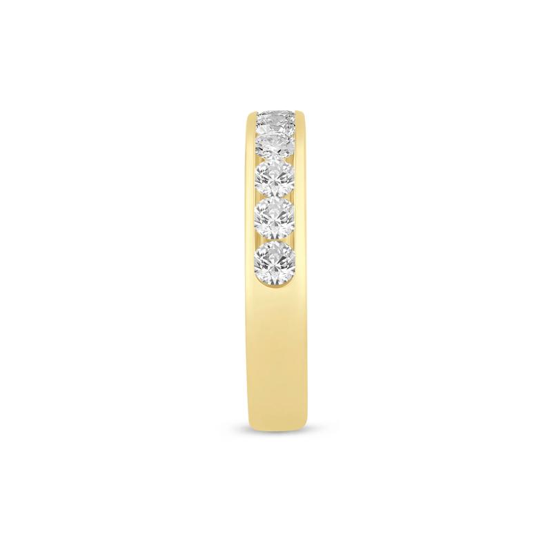 Diamond Channel Band in 14K Yellow Gold (1 ct. tw.) – Image 3 of 3